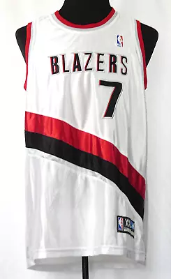 NBA Portland Trail Blazers Brandon Roy #7 White Basketball Jersey Tank Shirt XXL • $24.29