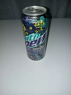 Mtn Dew Baja Deep Dive Full Can Limited Edition 2022 Treasures Of Baja Contest • $15.50