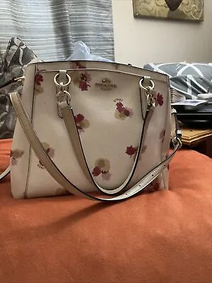 Coach Floral Print Purse • $55