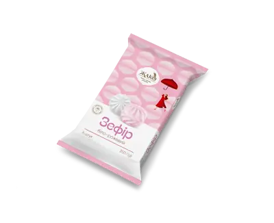 Jako Zefir White - Pink Marshmallow 12.3 OZ / 350 Gr Product Of Ukraine • $11.99