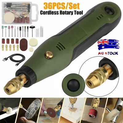 NEW Mini Electric Grinding Pen Rotary Drill Grinder Cordless USB Engraving Tool  • $31.99