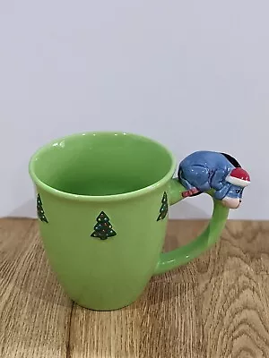 Eeyore Disney Store 3D Xmas Mug Pre Owned Vgc • £5