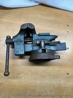 VINTAGE Littlestown Vises #112 Bench Bottom Swivel W/ 3½ Jaws • NICE! ☆USA • $39.99