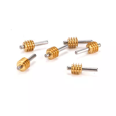 Athearn HO Worm Gear With Shaft Brass 6 ATHG40063 HO Parts • $13.99