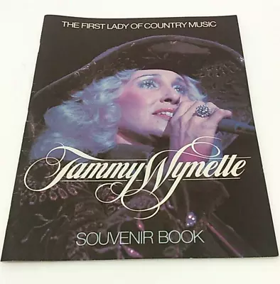 Vintage 1980 Tammy Wynette Souvenir Book The First Lady Of Country Music /Photos • £17.36