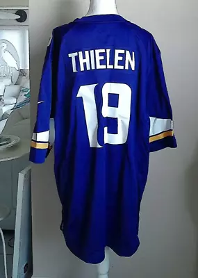 Men’s Adam Thielen #19 Minnesota Vikings NFL ON FIELD Jersey Size XXL • $19.95