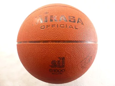 Vintage 1980s Mikasa FIBA Olympics B1000 Rubber Basketball 29.5  Made In Japan • $26.95