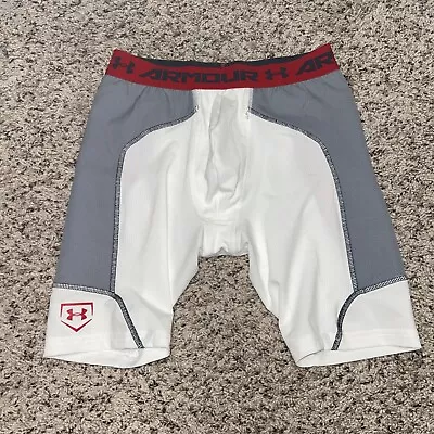 Under Armour UA Baseball Softball Sliding Shorts Pants Men's Small Padded Used • $14.99