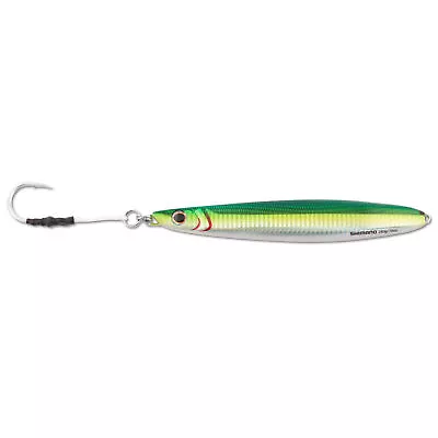 Shimano Green-Silver BUTTERFLY FLAT-SIDE Jigs (BFLFS168GS) Fishing • $19.99