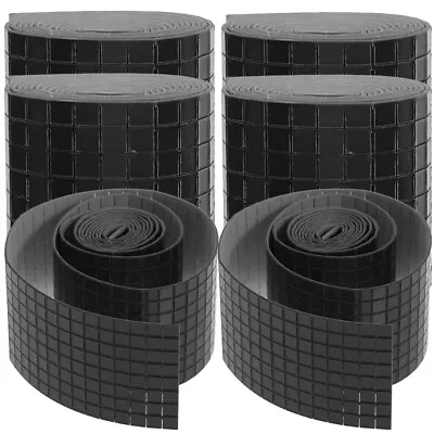  6 Rolls Mirror Trim Adhesive Stickers Self-adhesive Mosaic Removable • £15.39