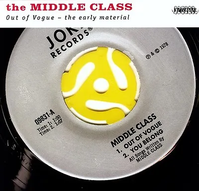 Middle Class - Out Of Vogue: The Early Material [New Vinyl LP] • $23.19