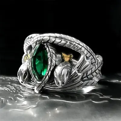 Aragorn Rings Of Barahir LOTR Wedding Ring For Men Movie Fan Jewelry • £1428.40