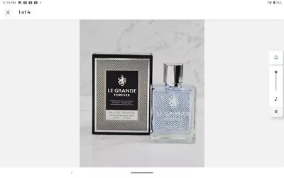 $14.99 • Buy LE GRANDE FORVER Designer Impression EDT Cologne Spray By MIRAGE BRANDS 100ML