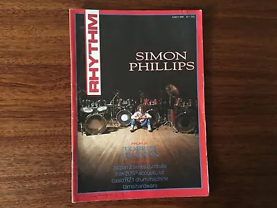 £4.99 • Buy RHYTHM - Simon Phillips / Topper Headon - May '86 - Vol 1 No 11