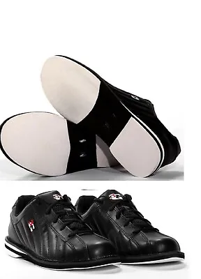 Mens 900 Global 3G KICKS Black Bowling Shoes Sizes  6 1/2-14  WIDE • $48.95
