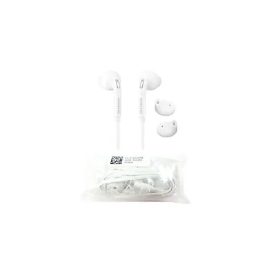 Genuine Samsung Handsfree Headphones Earphones Earbud With Mic EO-EG920BW White • £3.48
