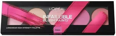 L'oreal Infallible Palette - BLUSH PAINT THE PINKS • £7.25