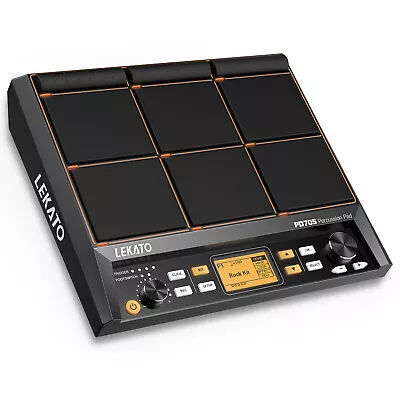 PD705 Percussion Pad 9-Trigger Sample Multipad Tabletop Electric Drum USB MIDI • $319.99