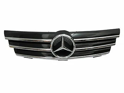 W203 2004-2007 COUPE GRILLE/GRILL 3FIN CHROME/BLACK For Mercedes-Benz • $256.46