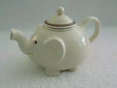 Vintage 1976 Fitz & Floyd Elephant Teapot/wlid - Adorable! • $17.95