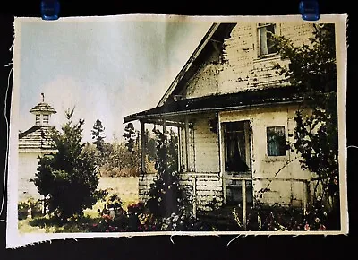 X-Files Original Painting For Back Drop -  'Casandra Spender House'  • $300