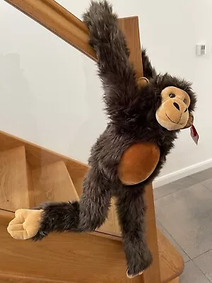 £14.99 • Buy Keel Toys Long Limb Monkey Chimp Plush Soft Toy Handmade W Tags Large