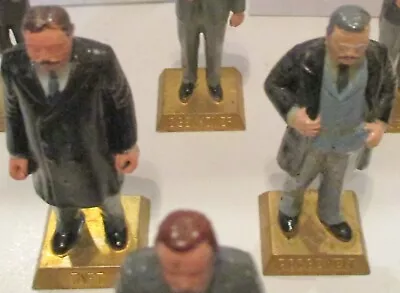 Mckinley Teddy Taft And Wilson Vintage 1960s Marx Presidents 2.5  Figure • $21