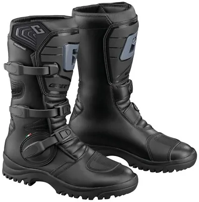 Boots Motorcycle Man Touring GAERNE G-Adventure Aquatech Black • $333.61
