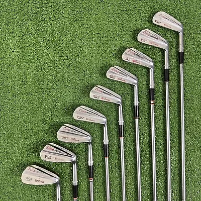 Wilson Staff Model Vintage 1958 Dyna-Powered Iron Set 2-PW Fluid Feel Steel RH • $99.99