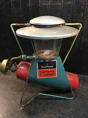 Vintage Working 1960's Turner Propane Lantern Retro Camping Night Light • $85.50
