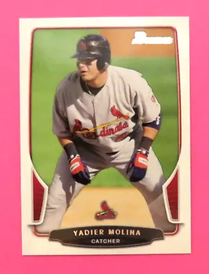 2013 Bowman  St. Louis Cardinals - YADIER MOLINA - Puerto Rico • $1