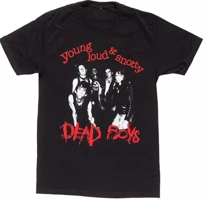 Vtg Dead Boys Concert Tour Cotton Black Full Size Men Women Shirt • $16.99