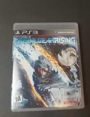 Metal Gear Rising: Revengeance (Sony PlayStation 3 2013) Game Manuel Soundtrack • $17