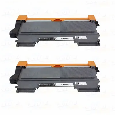 2PK New TN450 Toner Cartridge For Brother HL2240 2242D 2270DW MFC7360N Printer • $24.95