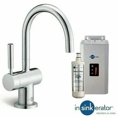 Insinkerator Steaming Hot & Cold Kitchen Sink Kettle Tap HC3300 • £619.89