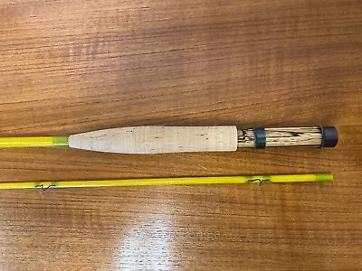 James Green Fiberglass Fly Rod. 7’ 7” 4wt 2pc USA • $395