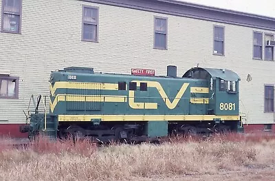 Original Train Slide Central Vermont #8081  10/1981 #28 • $4.50