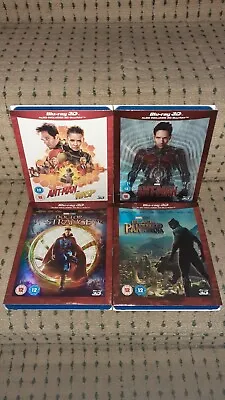 Antman And The Wasp 3D Bundle [4 X 3D/2D Blu-rays W/Slipcases Reg 0] Marvel • £48