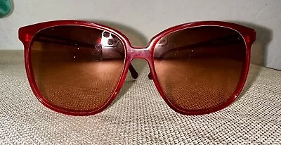 SERENGETI Drivers Sunglasses-6226L Vintage- Corning Optics Red Frames • $35