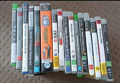 $12 • Buy Video GAME Mixed BULK Bundle PlayStation PS2 PS3 PC XBOX ONE Lot Gaming