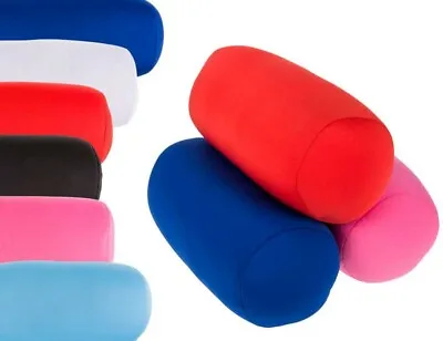 Micro  Microbead Pillow Cushion Travel Beanie Bolster Roll Nap Neck Pillow • $11.89