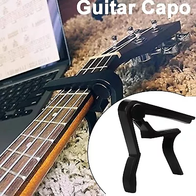 Premium Aluminium Guitar Capo Quick Change Trigger Clamp For Guitar Ukulele Bass • $12.49