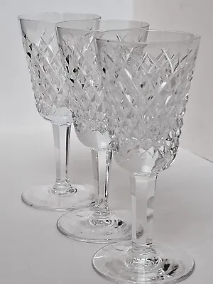 $14 • Buy Lot 3 ALANA By WATERFORD CRYSTAL Sherry Glasses