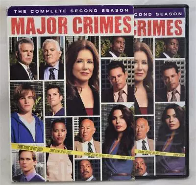 Major Crimes The Complete Second Season 4 Disc DVD Set • $7.99