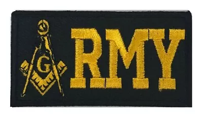 Masonic U.S. Army Embroidered Patch (3 ) - MP-AR • $3.50