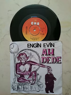 $59.35 • Buy Turkey Single Engin Evin Ah Dede/ Sana Muhtacim 1975 Moog Synthesizer CBS