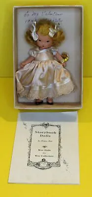 Vintage Storybook Doll Nancy Ann Original Box W Book Elsie Marley # 131 Bisque • $120