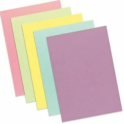 20 Sheets A4 Pastel Card Assorted Pastel Colours Creative Hours Gift Party Kids • £4.45