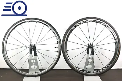 Shimano Dura-Ace WH-9000 C35/C24 Carbon Clincher Rim Brake 11 Speed Wheelset • $569.99