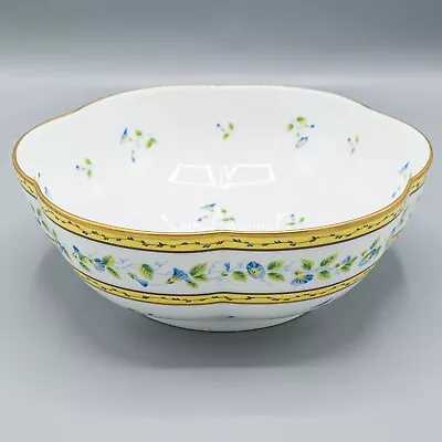 Raynaud Ceralene Limoges Morning Glory Sprays Extra Large Melon Serving Bowl • $225